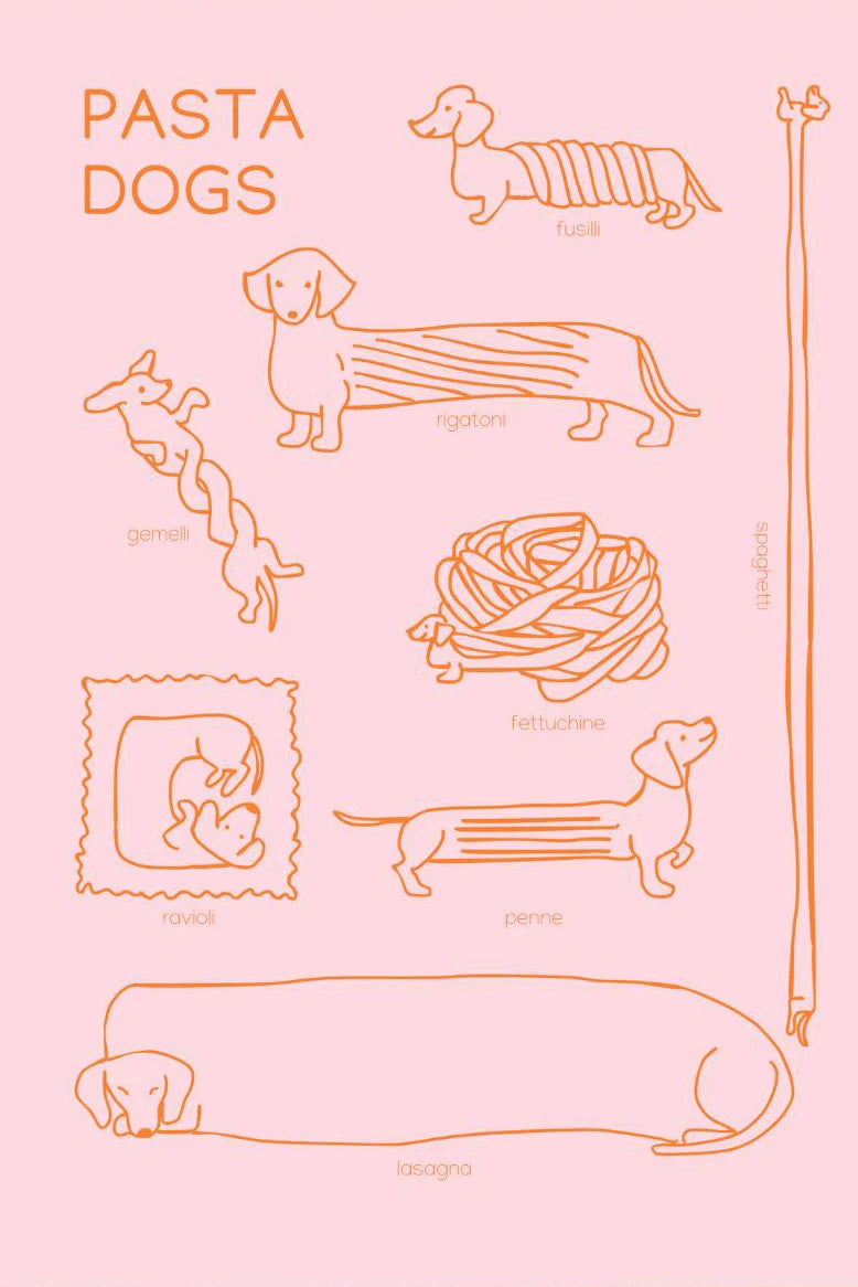 Dachshund Minimalist Wall Art