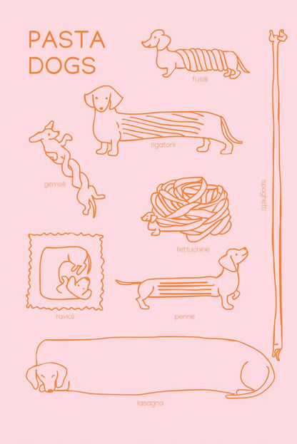 Dachshund Minimalist Wall Art