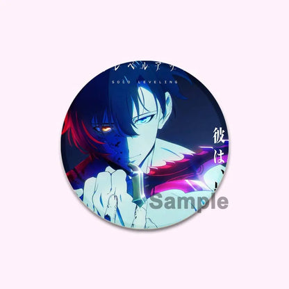 Solo Leveling Cheng Xiaoyu Button Pin