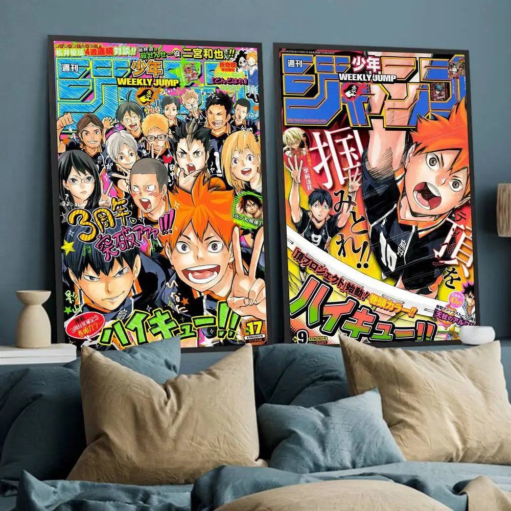 Haikyuu Poster Wall Sticker