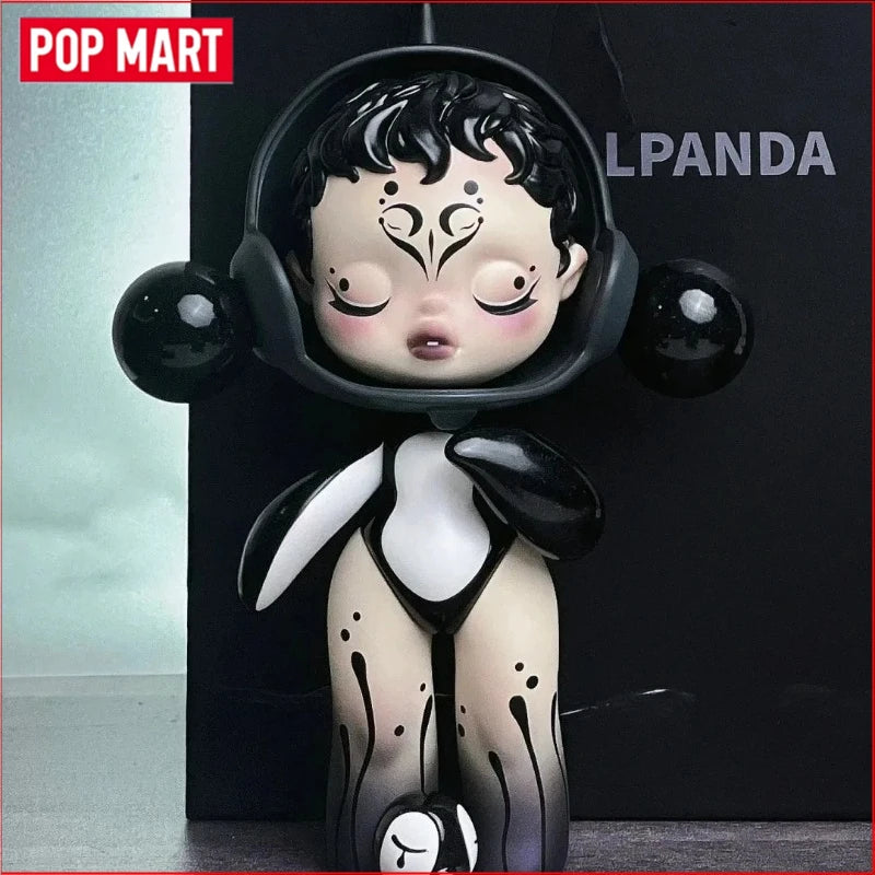 Pop Mart Skullpanda Bjd Nana Figures Baby Series Flower Blooming Figure Pink Green SP Art Toy Limited Dolls Surprise Toy Gift