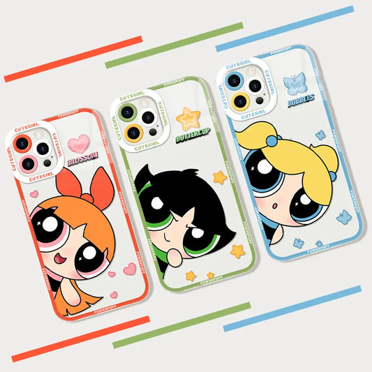 Powerpuff Girls Silicone Phone Case