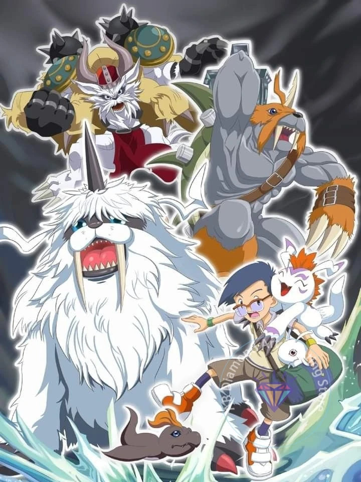 Digimon Agumon Diamond Painting