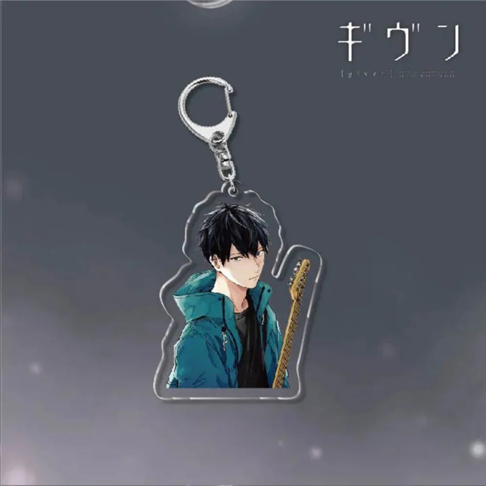 Manga Anime Keychain Cartoon Print Yaoi BL Given Acrylic Characters Key Chain Harajuku Keyring Car Pendant Key Ring Gifts 2025