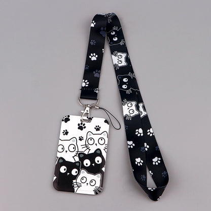 Kawaii Cat Paw Lanyard