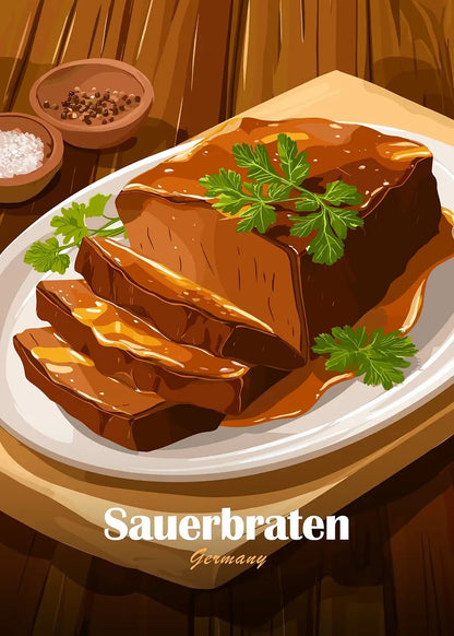 Anime Food Art Poster