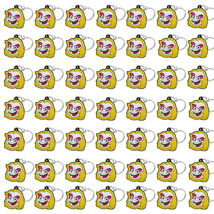 50PCS Keychains Terror Movie Character Keyring