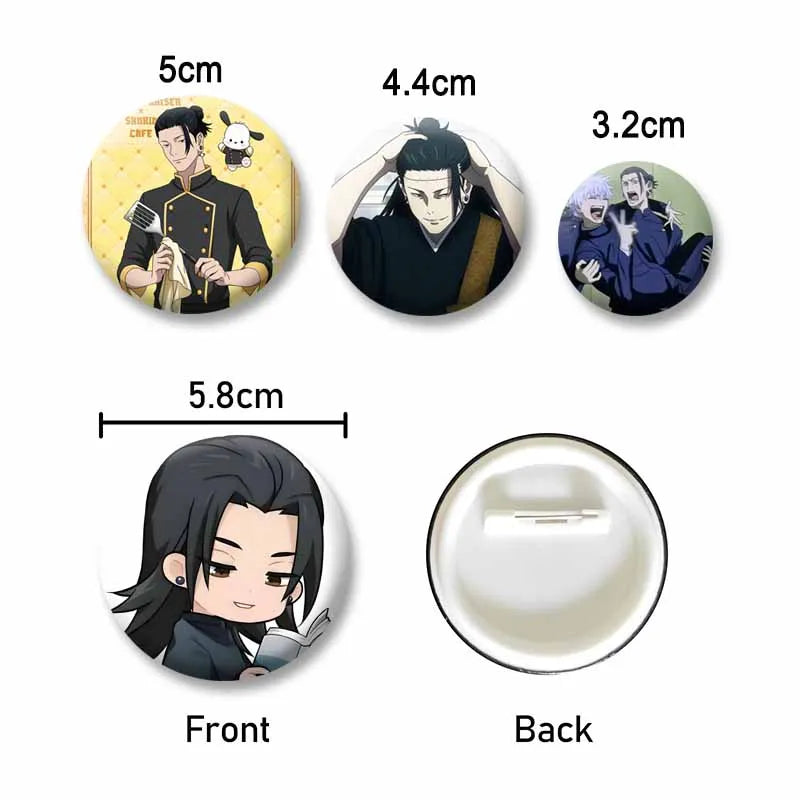 Jujutsu Kaisen Suguru Geto Enamel Pin