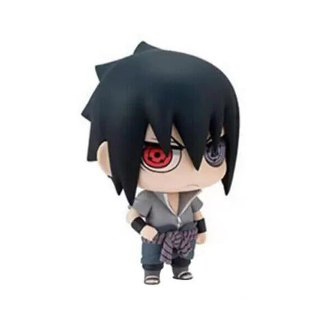 ♠Figure Anime Naruto Kawaii Figurine Kids Toys Sasuke Uchiha Anime Action Figures Itachi Cute Children Toy Hobbies