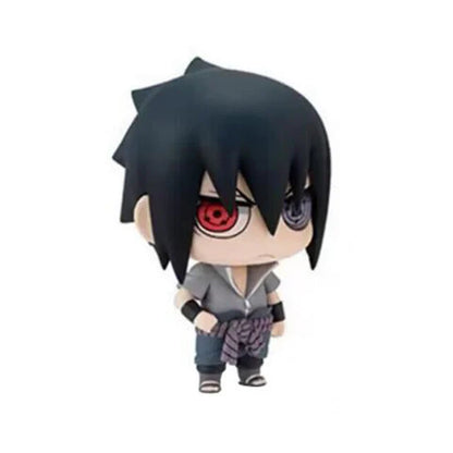 ♠Figure Anime Naruto Kawaii Figurine Kids Toys Sasuke Uchiha Anime Action Figures Itachi Cute Children Toy Hobbies