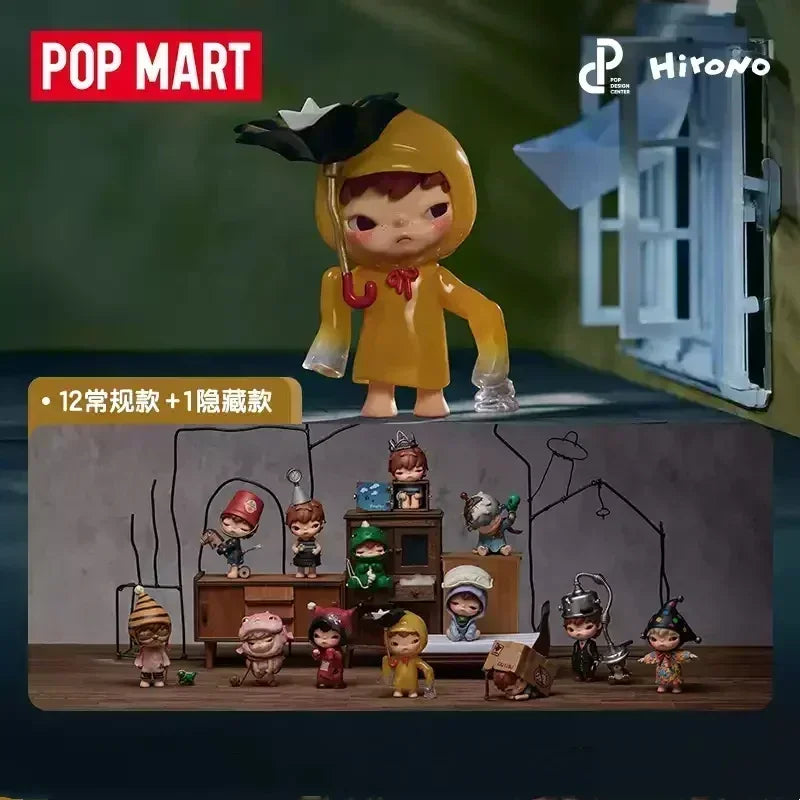 POP MART Hirono Echo Series Blind Random Box Toys Kawaii Anime Action Figure Caixa Caja Surprise Mystery Box Dolls Girls Gift