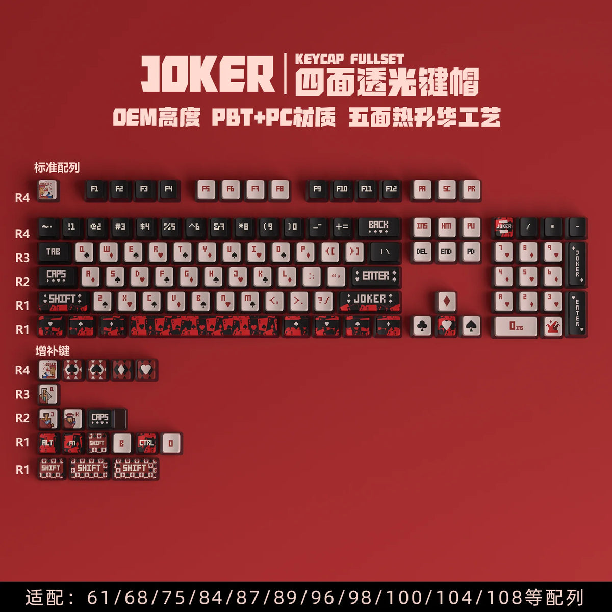 Evangelion Asuka Transparent Keycap