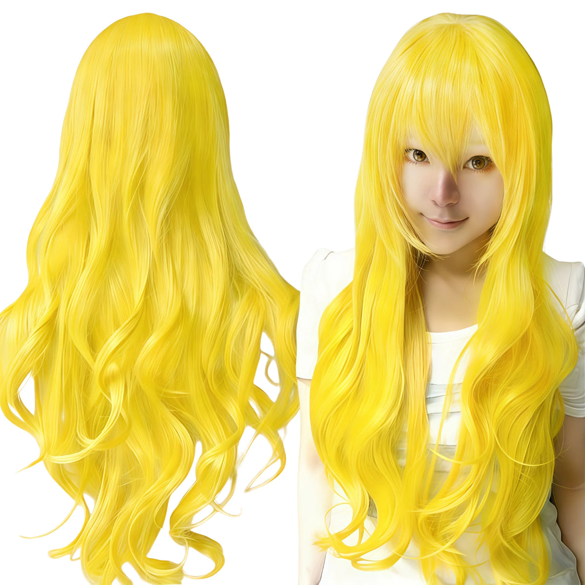 Sailor Moon Sailor Pluto Curly Wig