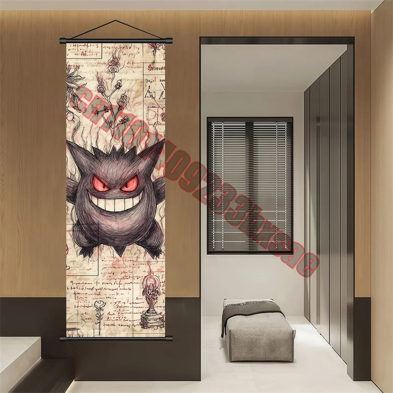 Pokemon Gengar Canvas Poster