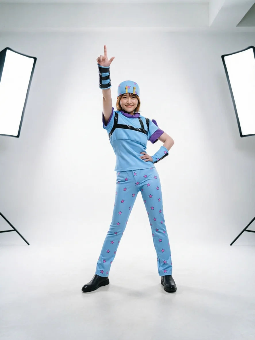 JoJo's Bizarre Adventure Johnny Joestar Cosplay Costume