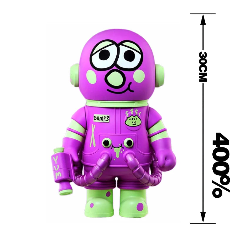 POP MART Giant Space Molly 400% Series Limited Edition Anime Action Figure Decorative Ornament Collectible Christma Gift
