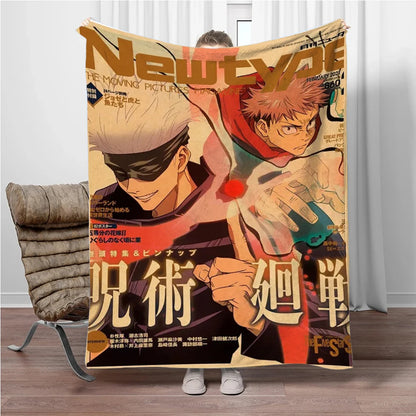 Jujutsu Kaisen Flannel Blanket
