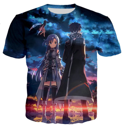 Sword Art Online Kirito Oversized T-Shirt