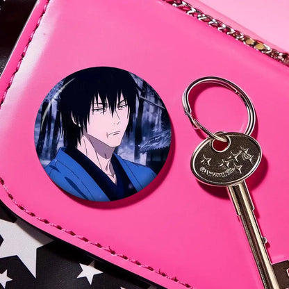 Anime Toji Fushiguro Photo Brooches Creative Round Badge Gifts Pins 32/44/58mm