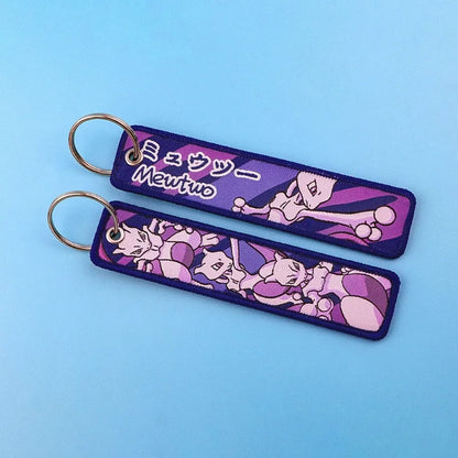 Pokemon Pokeball Embroidered Keychain