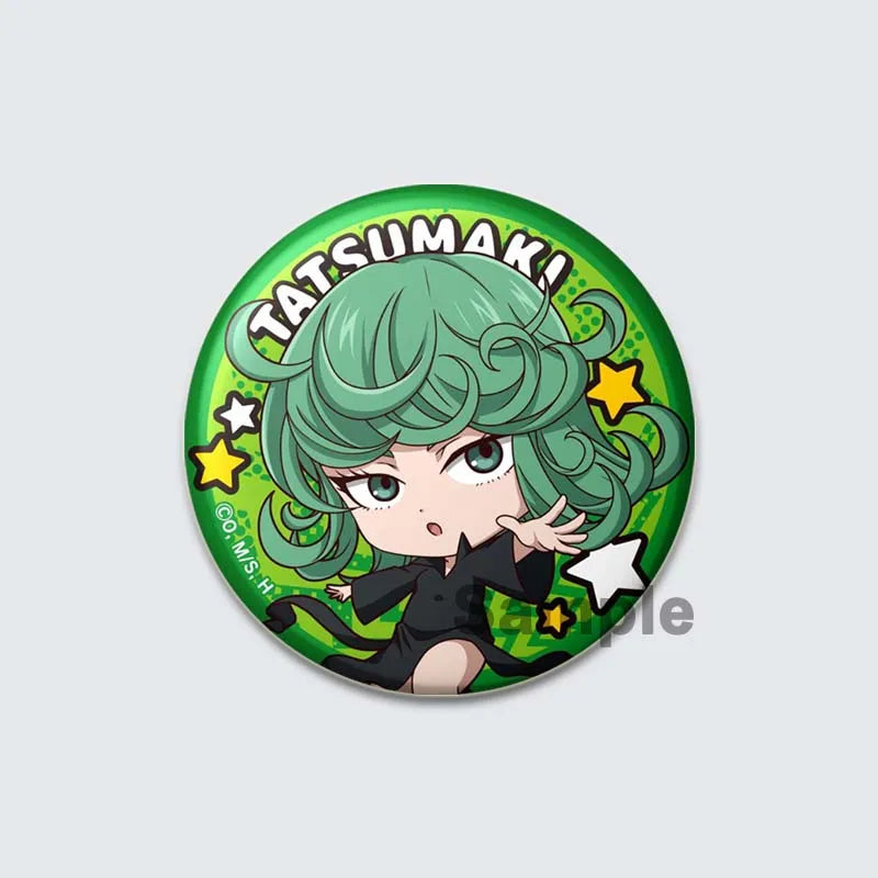 One Punch Man Saitama Lapel Pin