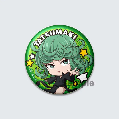 One Punch Man Saitama Lapel Pin