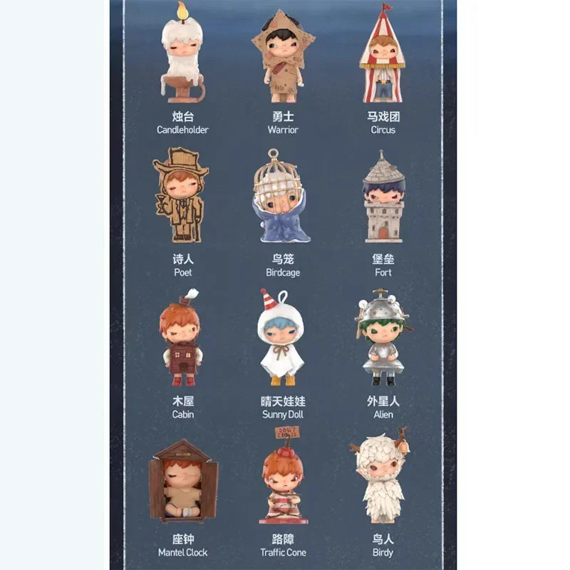 Pop Mart Hirono Shelter Series Blind Box Toys Surprise Mystery Box Guess bag Anime Action Figure Caixa Caja Dolls Girls Gift