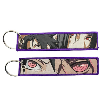 Classic Cartoon Embroidery Keychain