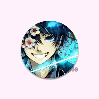 Blue Exorcist Okumura Rin Brooch Pins