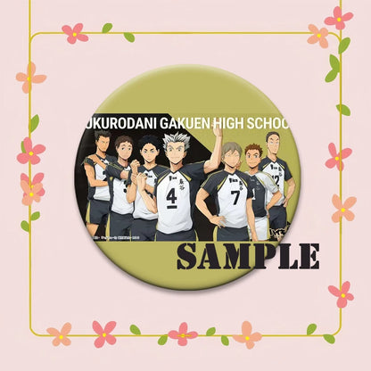 Haikyuu!! Anime Brooch Badge