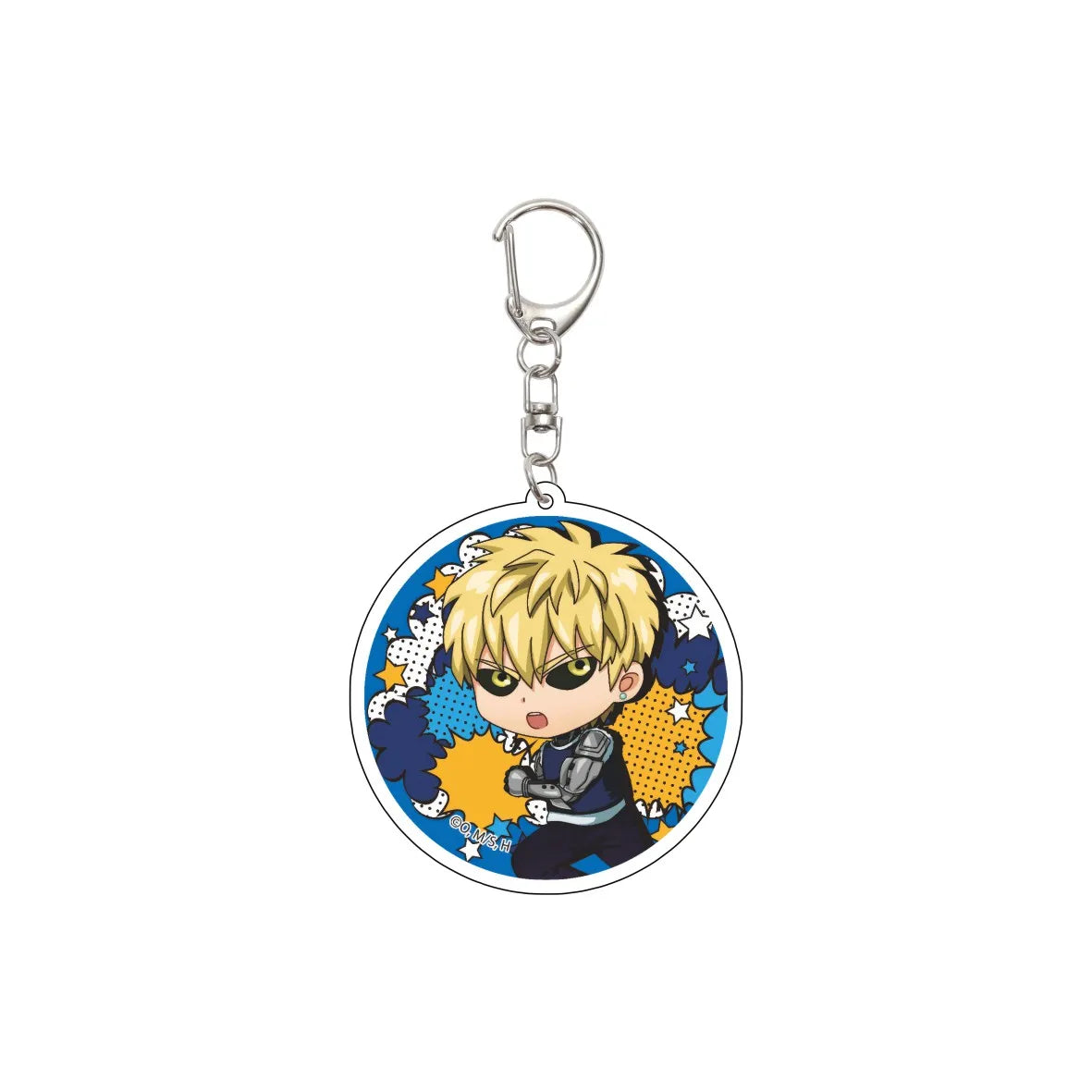 One Punch Man Saitama Keychain