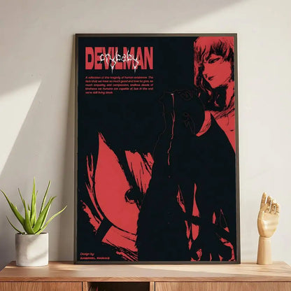 Devilman Crybaby Poster Wall Decal