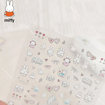 Miffy 3D Nail Stickers