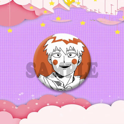Mob Psycho 100 Character Lapel Pin