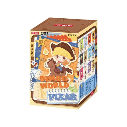 POP MART DIMOO WORLD PIXAR Series Blind Box Doll Guess Bag Toys Mystery Box Desktop Ornaments Collection Anime Action Figure