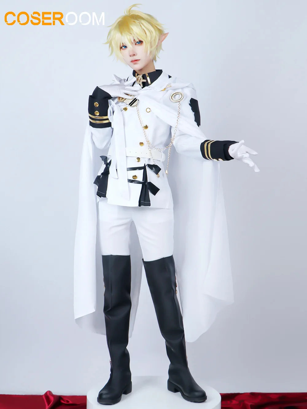 Seraph Of The End Hyakuya Mikaela Cosplay Costume