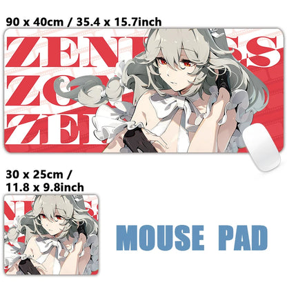 ZZZ Gaming Hoshimi Miyabi Ye Shunguang Remielle Sigrid Mouse Pad