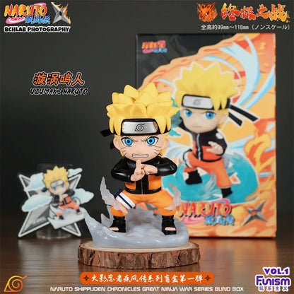 In Stock Genuine FUNISM Naruto Shippuden The Ultimate Battle Series Blind Box Naruto Sasuke Trendy Toy Figurine Gift