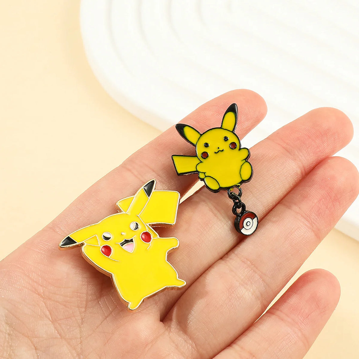 Pikaichue Character Enamel Pin