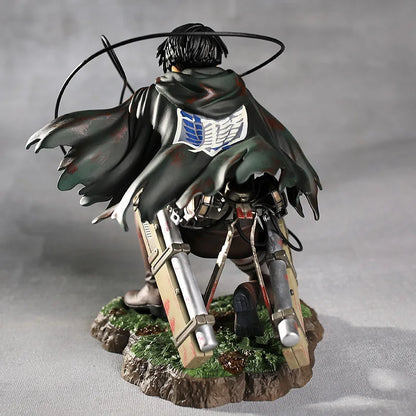 Anime Attack on Titan Figure Rival Ackerman Action Figure Ver. Levi PVC Action Figure Rivaille Collection Model Toys Gift