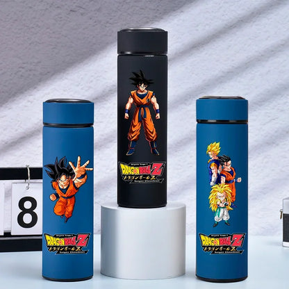 AS 500ML Dragon Ball Anime Stainless Steel Water Bottle Hot Water Ice Water Insulated Cup Portable Leak Proof Outdoor Water Cup