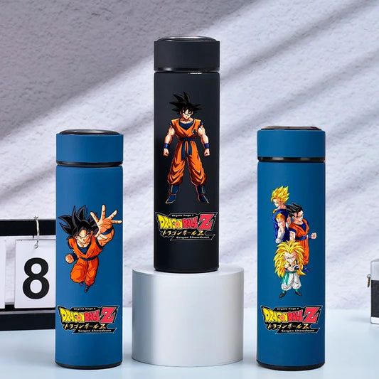 AS 500ML Dragon Ball Anime Stainless Steel Water Bottle Hot Water Ice Water Insulated Cup Portable Leak Proof Outdoor Water Cup