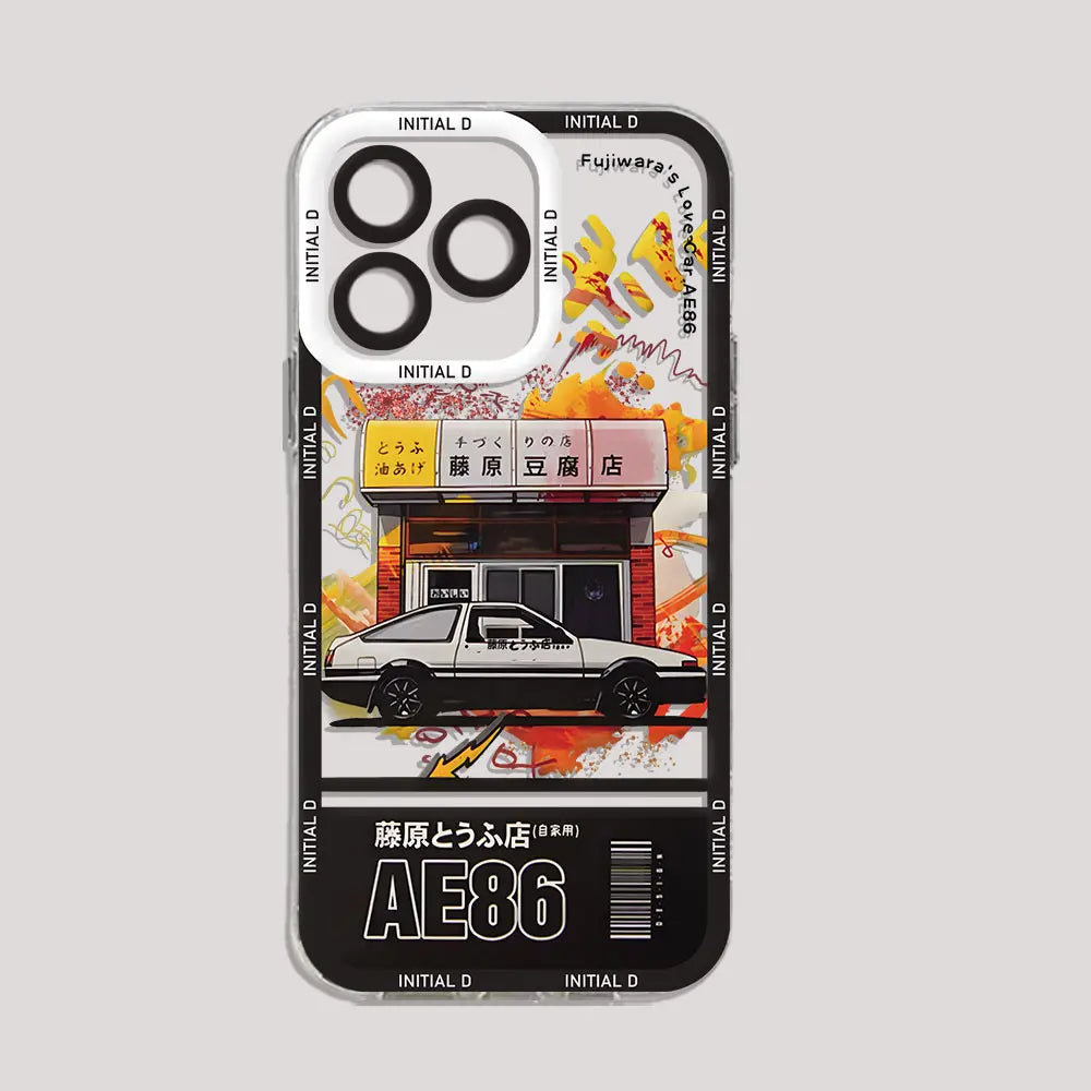 Initial D AE86 Phone Case