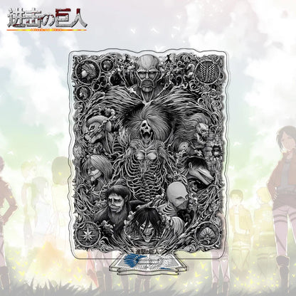 Attack on Titan Acrylic Stand 41-80 Anime Figure Custom Made One Piece Drop Shipping Wholesale Distributor Merchandise