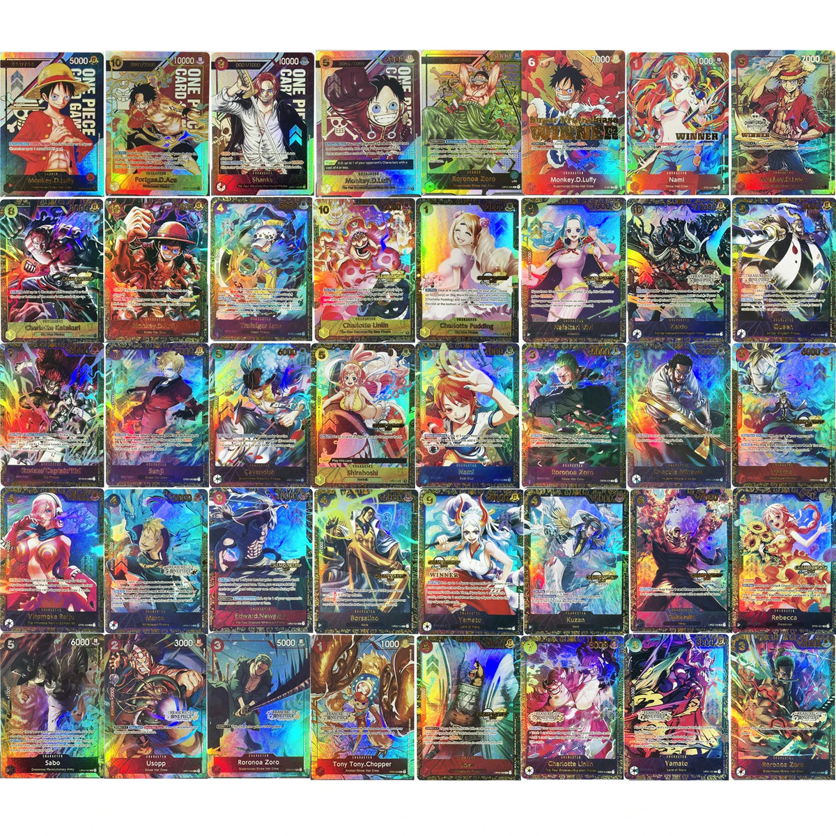 One Piece Roronoa Zoro Card Set