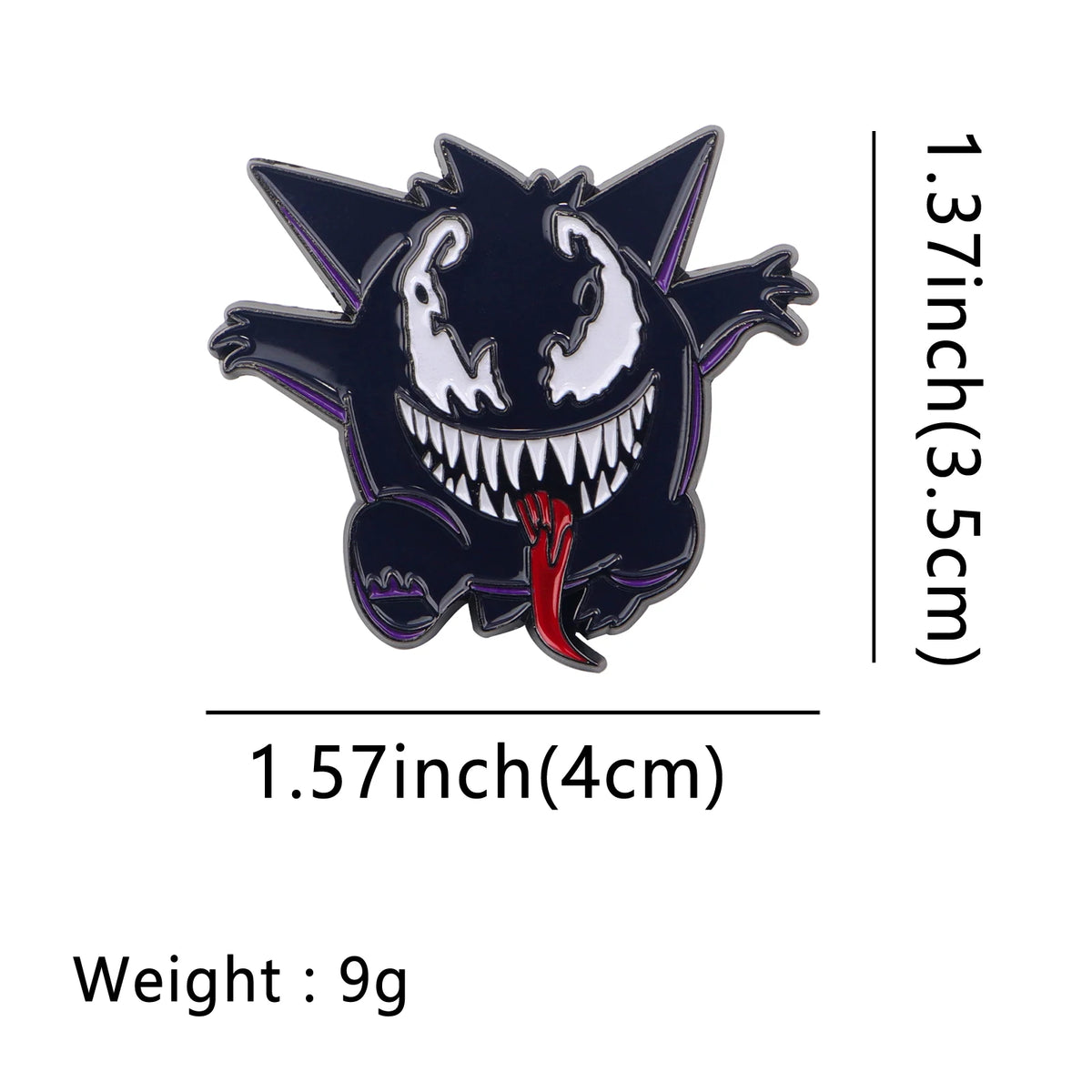 Gengar Elf Enamel Pin