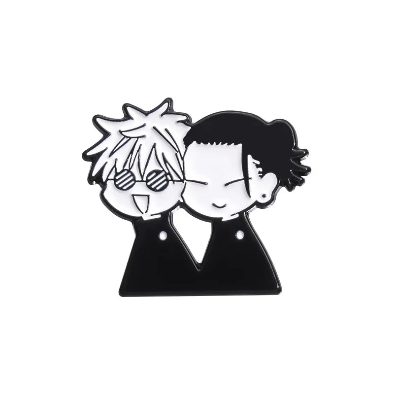 Anime Enamel Character Brooch