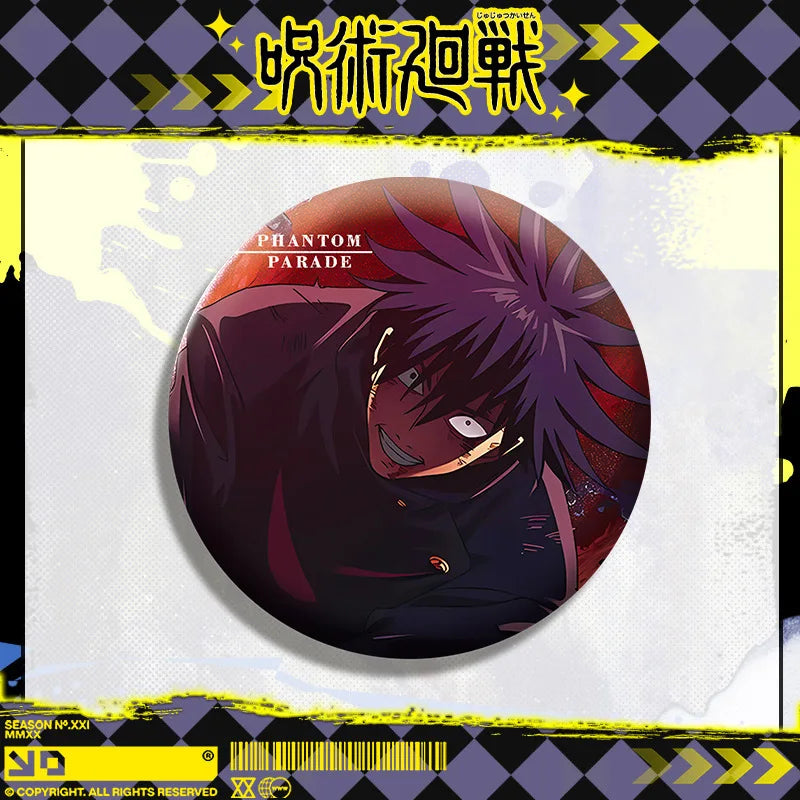 Jujutsu Kaisen Gojo Geto Badge