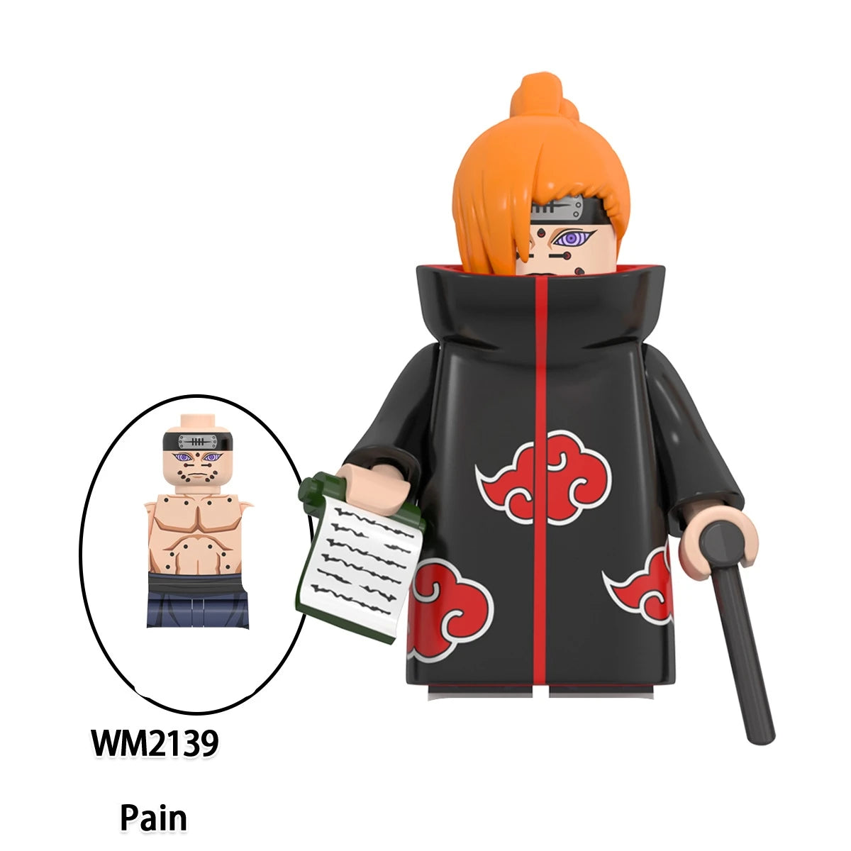 Naruto Sasuke Itachi Kakashi Jiraiya Tsunade Obito Indora Uchiha Anime Mini Man Blocks Figure WM6155 WM6154 WM6153 Collectible