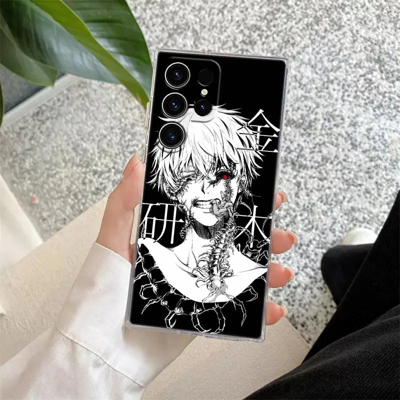 Tokyo Ghoul Kaneki Clear Phone Case